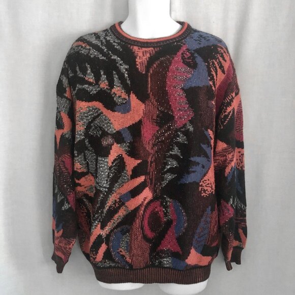 St. Croix Shop Vintage Sweater Wool Blend Men's Large - Picture 1 of 10